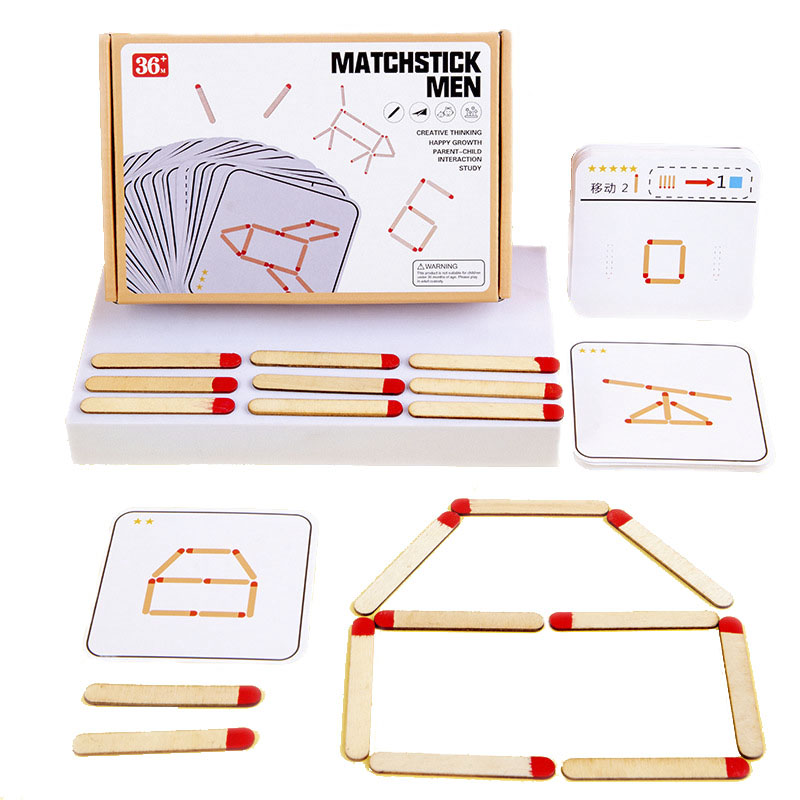 Board Game Diy - Montessori dopasowuje puzzle gra drewniane zabawki