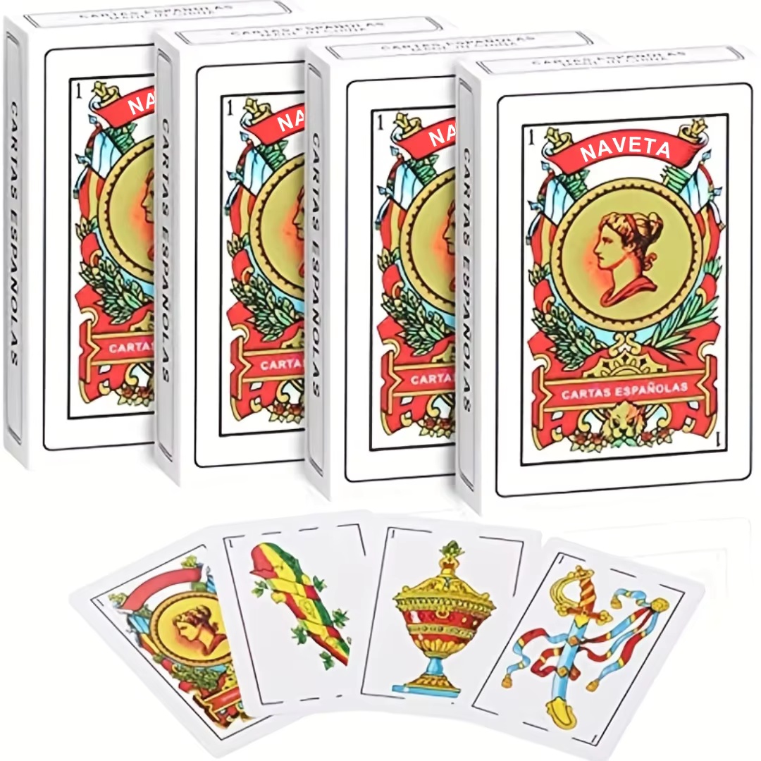 Board Game Simple - 1 Talia Autentycznych Hiszpańskich Kart do