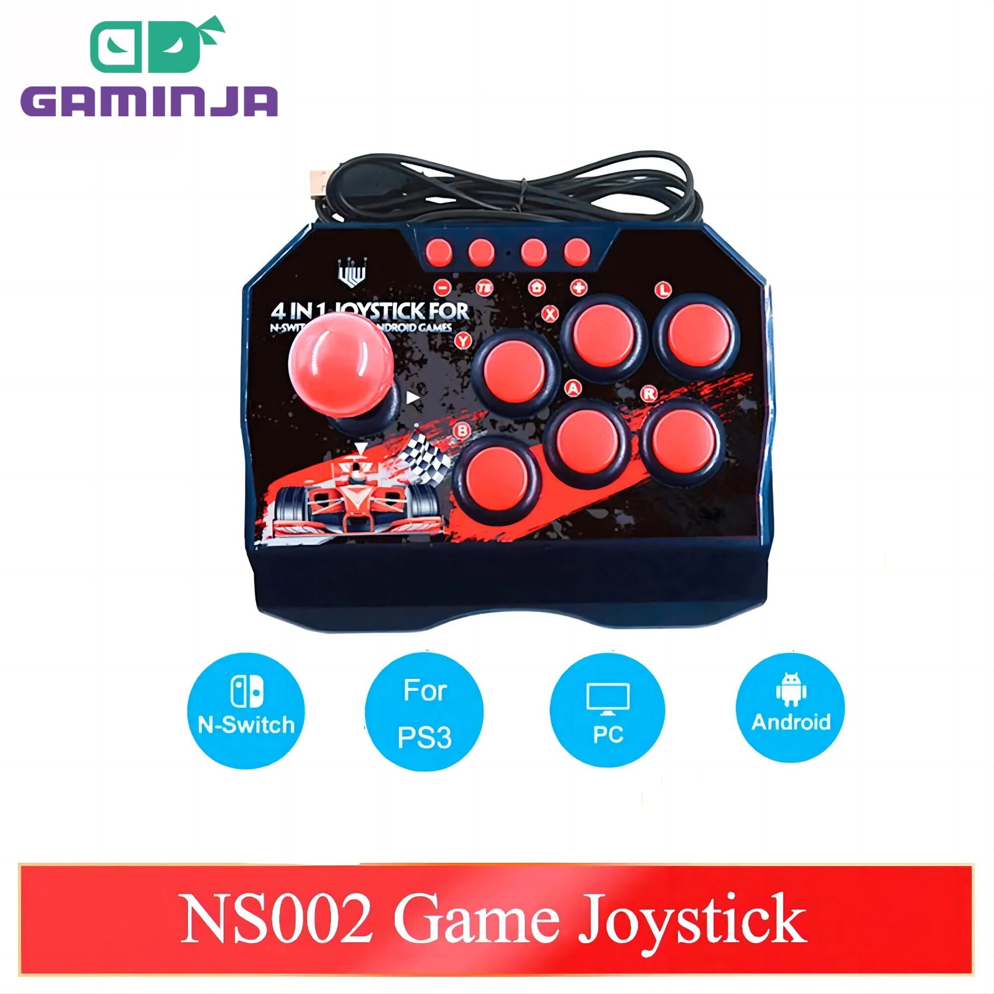 Board Game Steam - GAMINJA NS002 4 w 1 retro