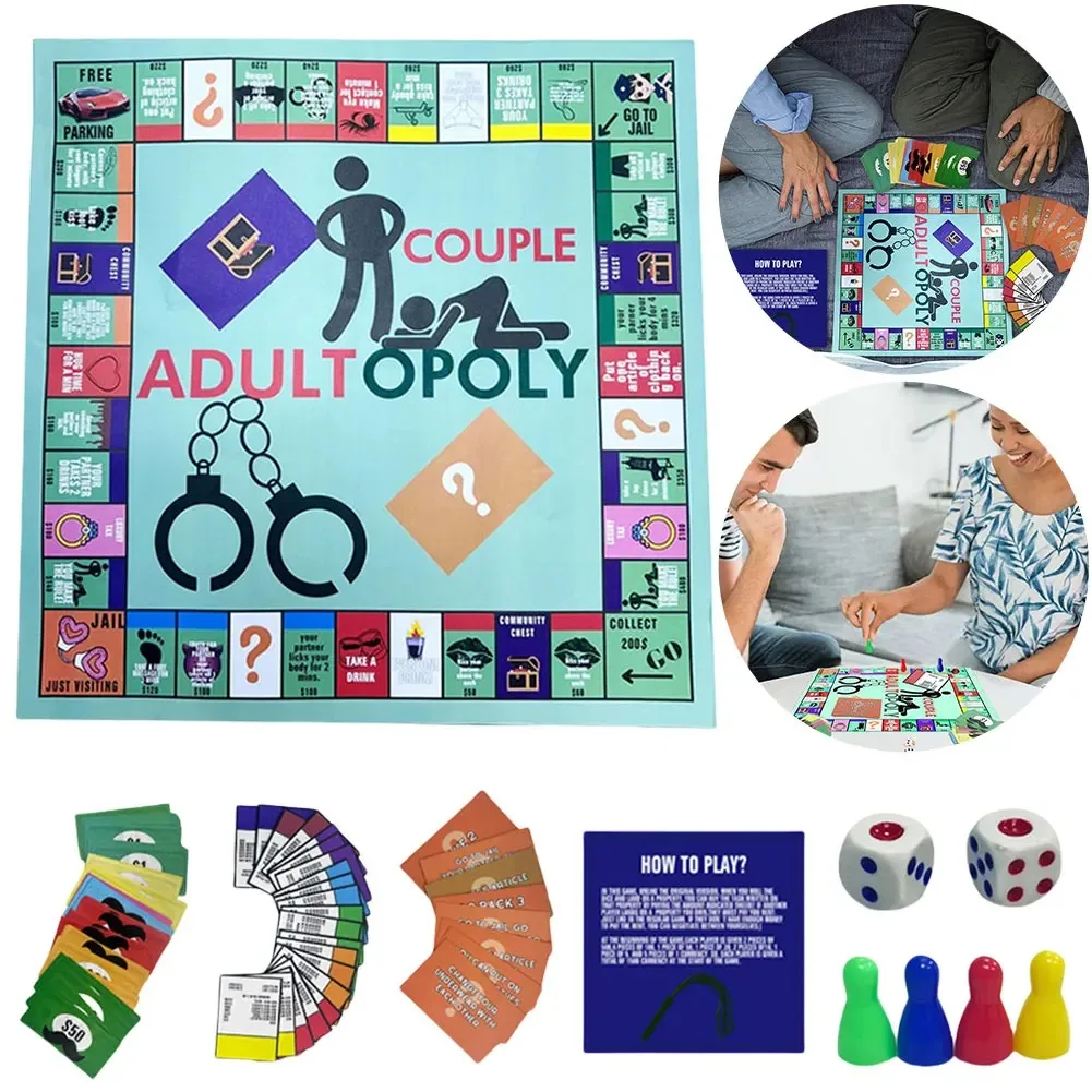 Board Game Coup - Gra planszowa Adultopoly dla par, gra