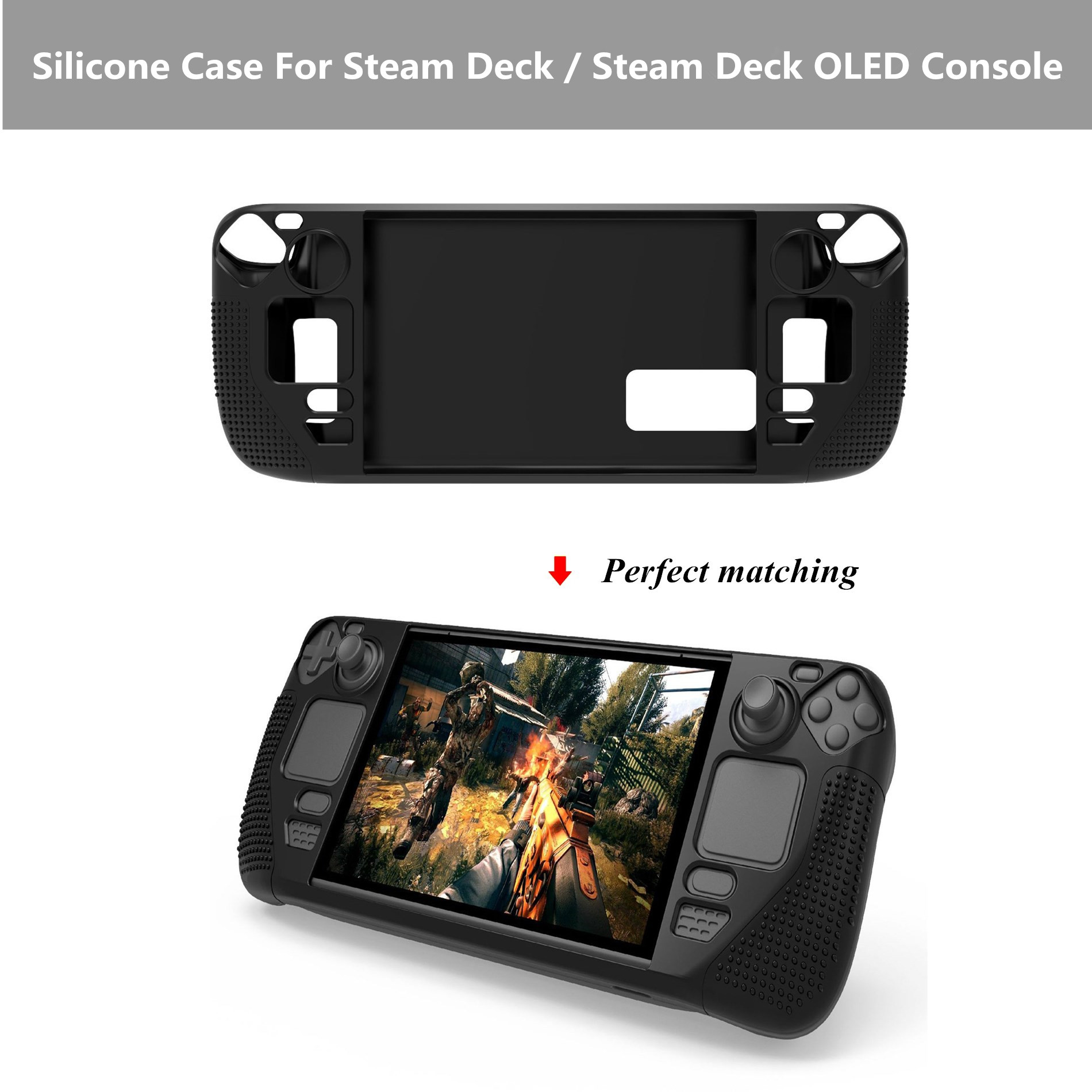 Board Game Steam - Staem Deck OLED Akcesoria Silikonowe etui