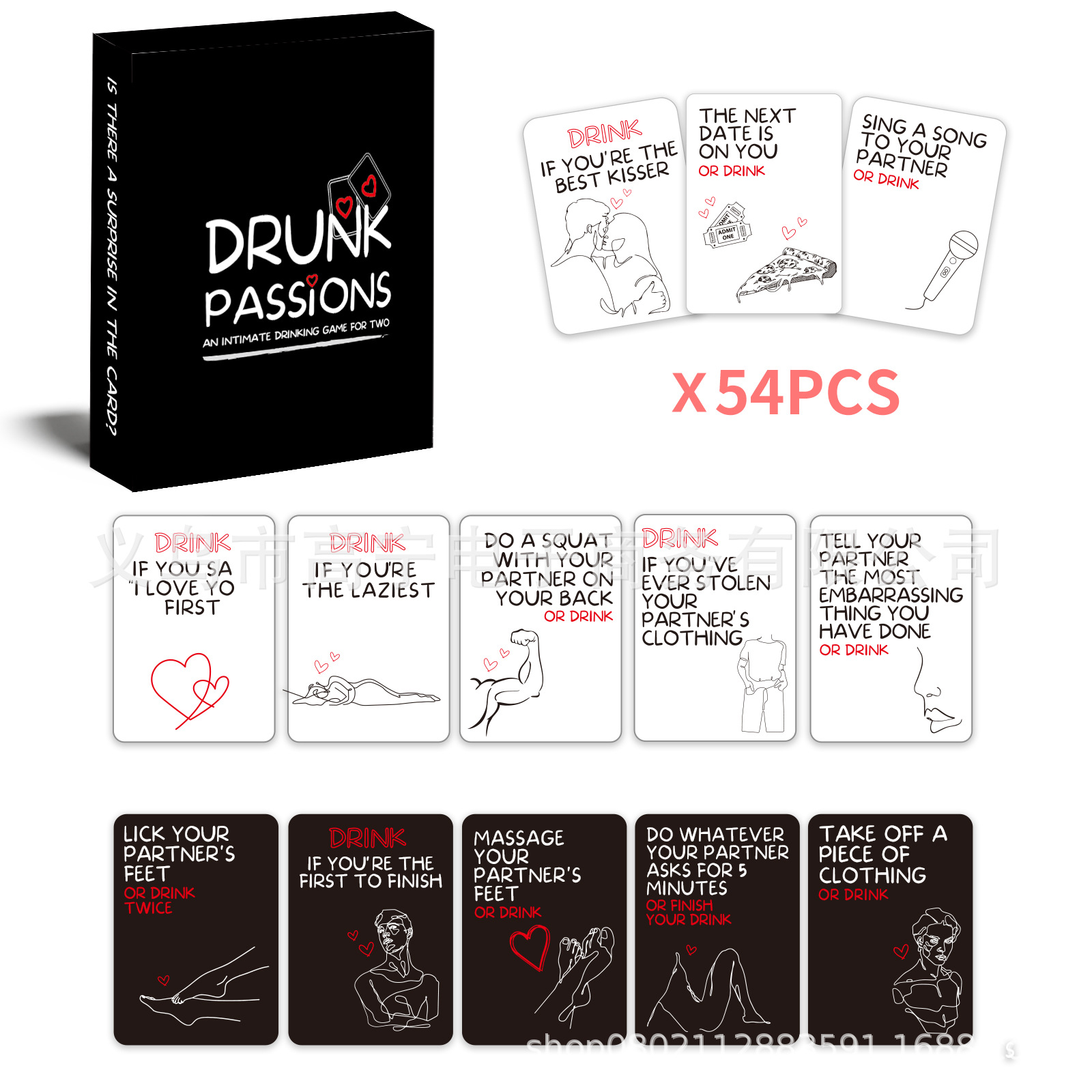 Zabawna gra dla par pijących,  – Board Game Simple recenzja i cena