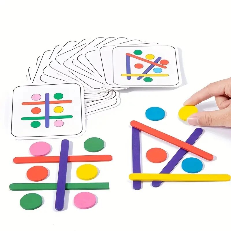 Dziecięca tęczowa łamigłówka m – Board Game Simple recenzja i cena