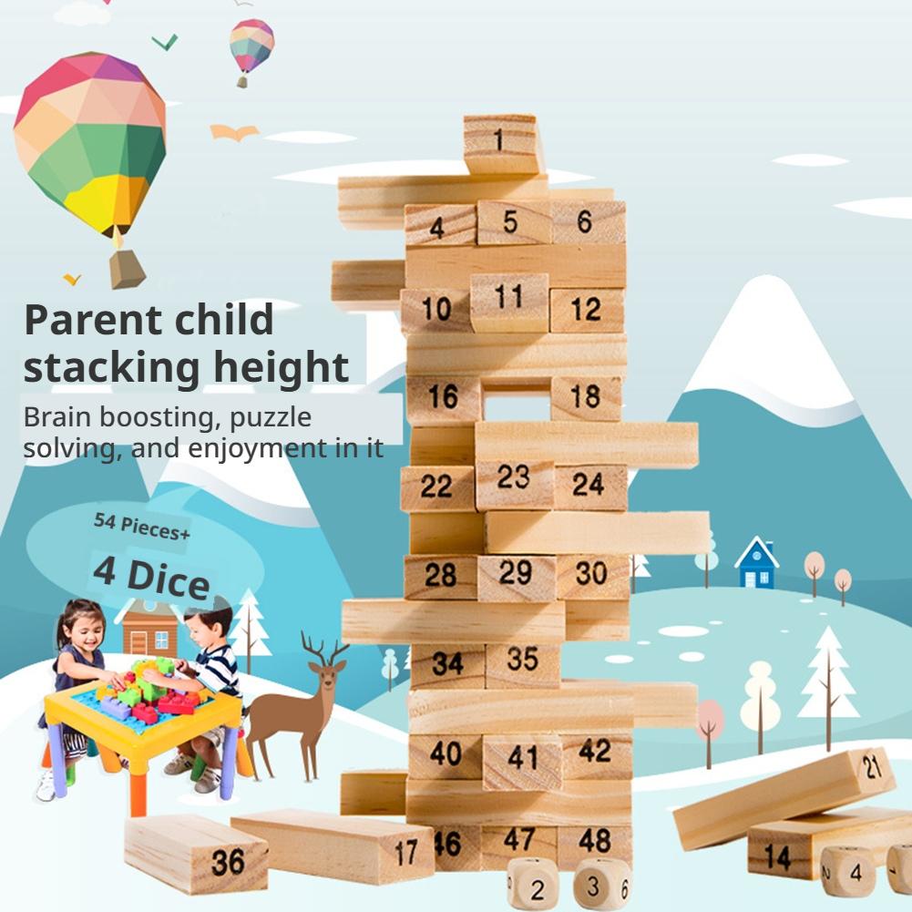 Małe drewniane klocki konstruk – Board Game Jenga recenzja i cena