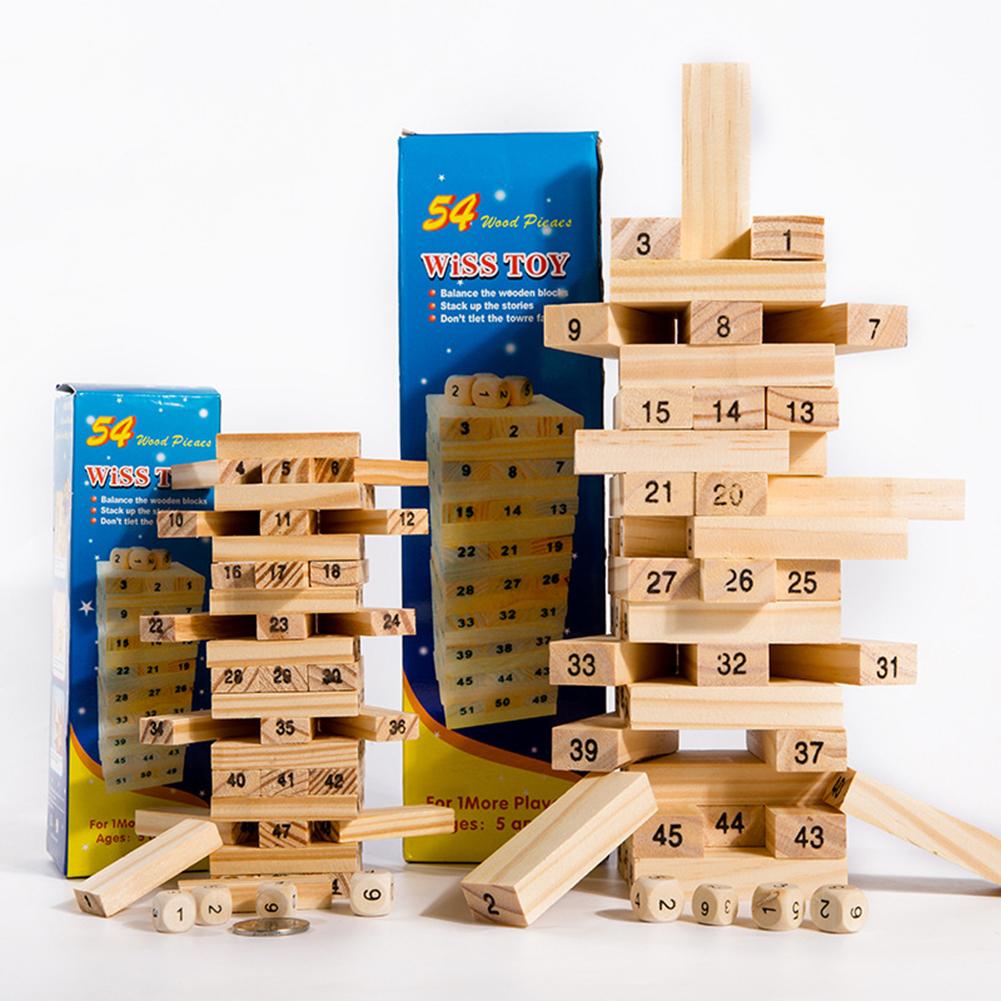 Małe drewniane klocki konstruk – Board Game Jenga recenzja i cena