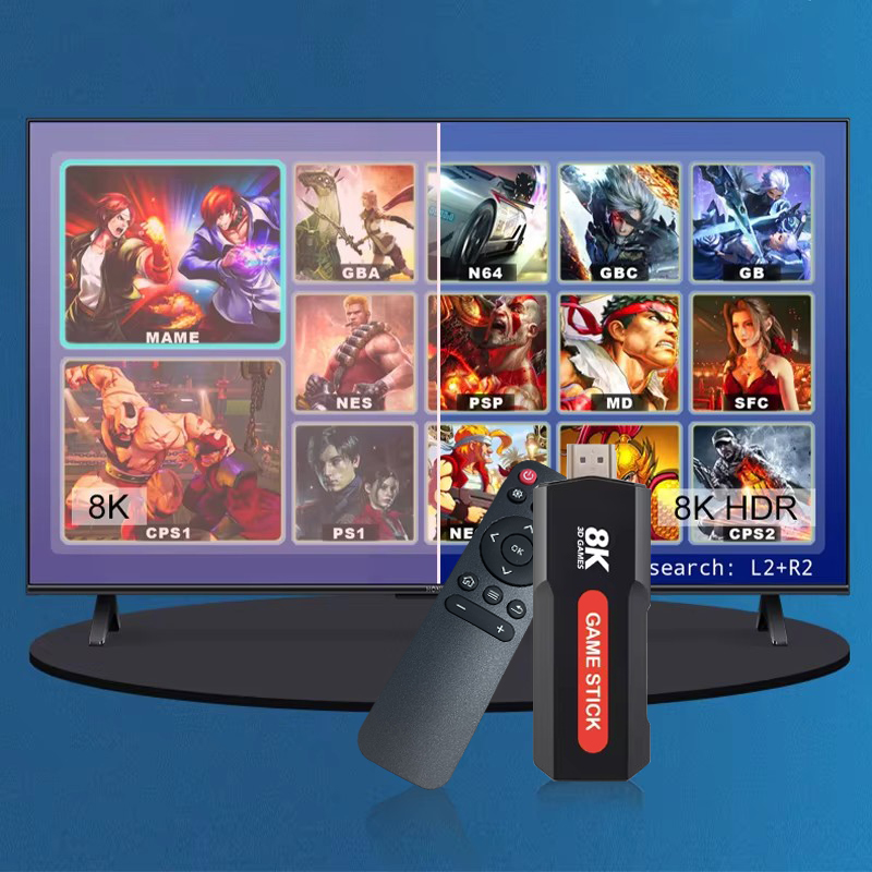 Konsola X2 Game Stick HD 4K 8K – Board Game Steam recenzja i cena
