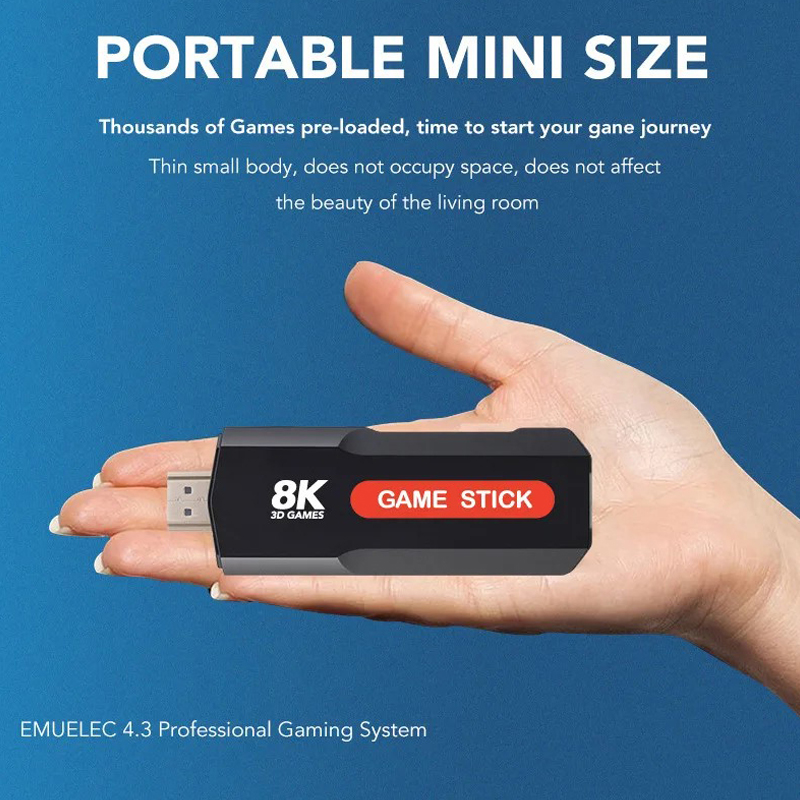 Konsola X2 Game Stick HD 4K 8K – Board Game Steam recenzja i cena